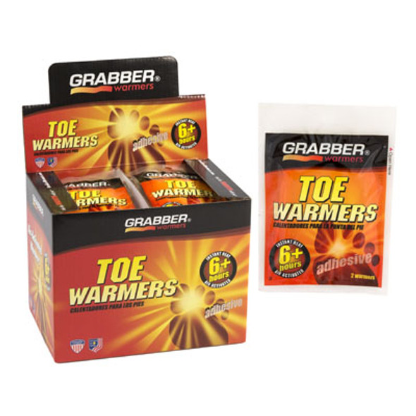 WARMERS TOE 40PC 2PK GRABBER ADHSV 6 HOURS COUNTER DISPLAY WARMERS TOE 40PC 2PK GRABBER ADHSV 6 HOURS COUNTER DISPLAY