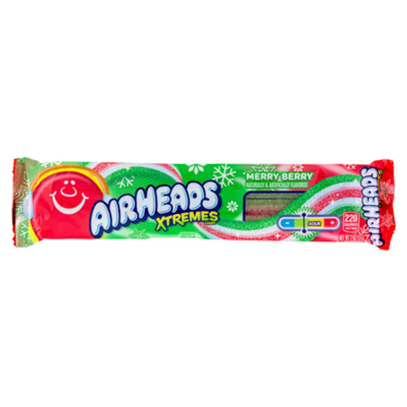 AIRHEADS XTREMES MERRY BERRY 2 OZ COUNTER DISPLAY