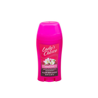 DEODORANT STICK 2OZ SIMPLY PINK LADY'S CHOICE