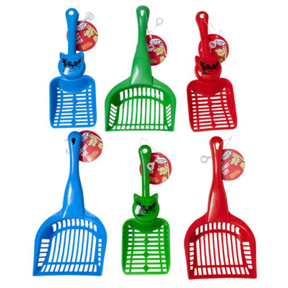 CAT SCOOP 2 STYLES 3 COLORS #G24008-G24012 ON CHAIN MERCH STRIP