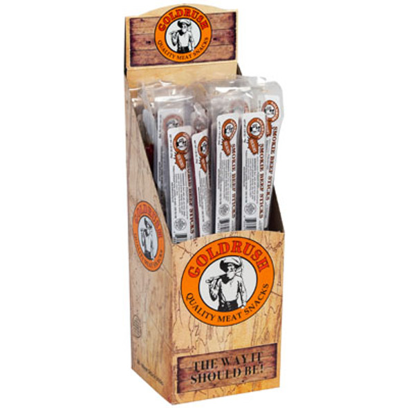 BEEF STICKS HICKORY 1OZ 2X24PC COUNTER DISPLAY SELL IN USA ONLY BEEF STICKS HICKORY 1OZ 2X24PC COUNTER DISPLAY SELL IN USA ONLY