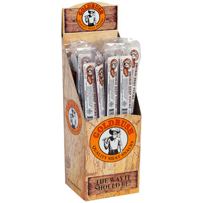 BEEF STICKS HICKORY 1OZ 2X24PC COUNTER DISPLAY SELL IN USA ONLY