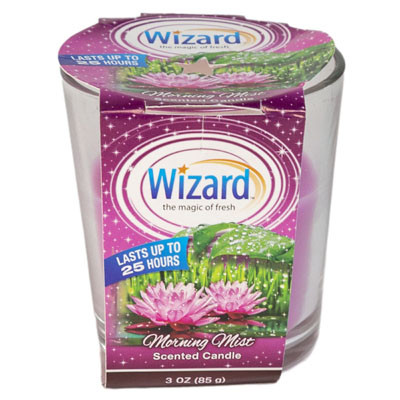CANDLE 3 OZ MORNING MIST WIZARD