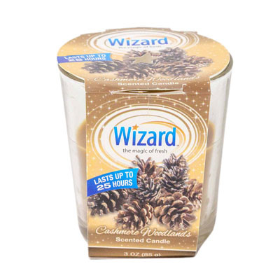 CANDLE 3 OZ CASHMERE WOODLANDS WIZARD