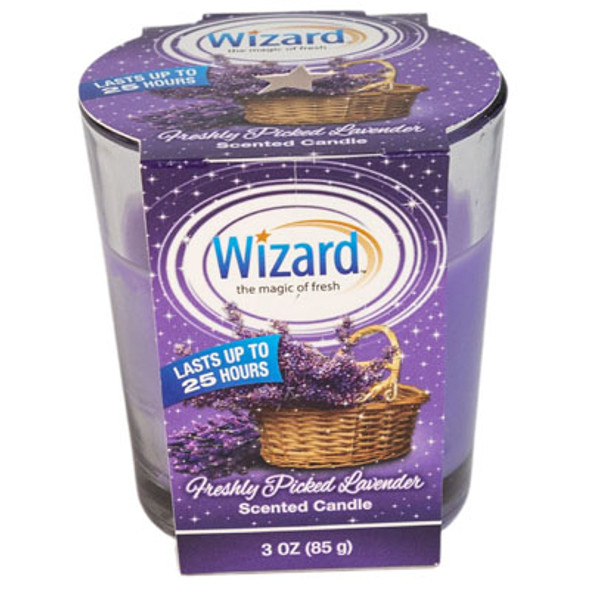 CANDLE 3 OZ FRESH LAVENDER WIZARD CANDLE 3 OZ FRESH LAVENDER WIZARD