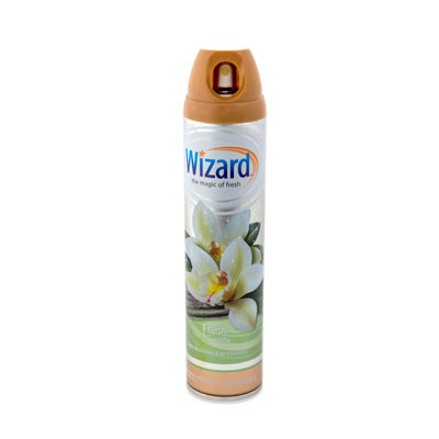 AIR FRESHENER 10OZ FRESH VANILLA WIZARD AEROSOL