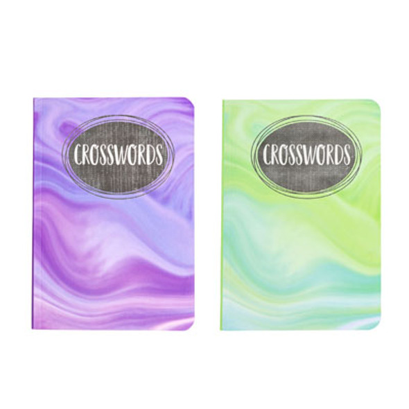 CROSSWORD PUZZLES 96 PG 2 ASSTDFLEX FOIL COVER 5 X 7.5 CROSSWORD PUZZLES 96 PG 2 ASSTDFLEX FOIL COVER 5 X 7.5