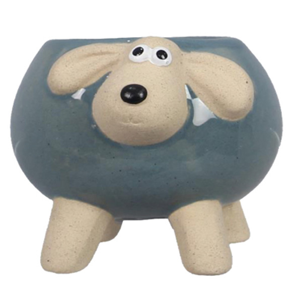 PLANTER 3.6X2.8X2.8 SHEEP CERAMIC PLANTER 3.6X2.8X2.8 SHEEP CERAMIC