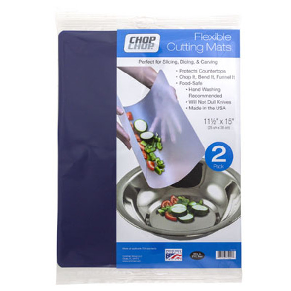 CUTTING MATS 2PK BLUE 11.5X15 FLEXIBLE CUTTING MATS 2PK BLUE 11.5X15 FLEXIBLE