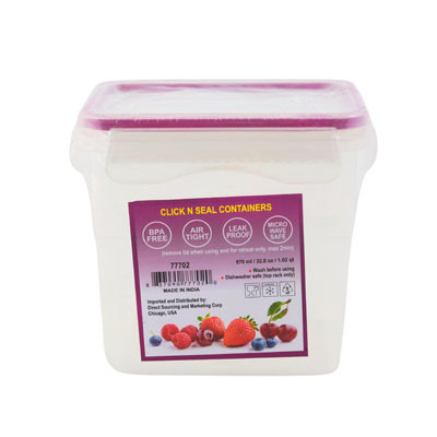 FOOD STORAGE .97L CLICK SEAL SILICONE SEAL #5908