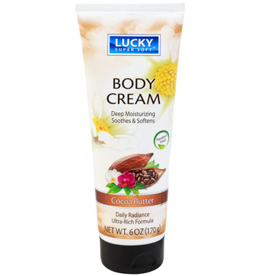 BODY CREAM 6OZ COCOA BUTTER LUCKY