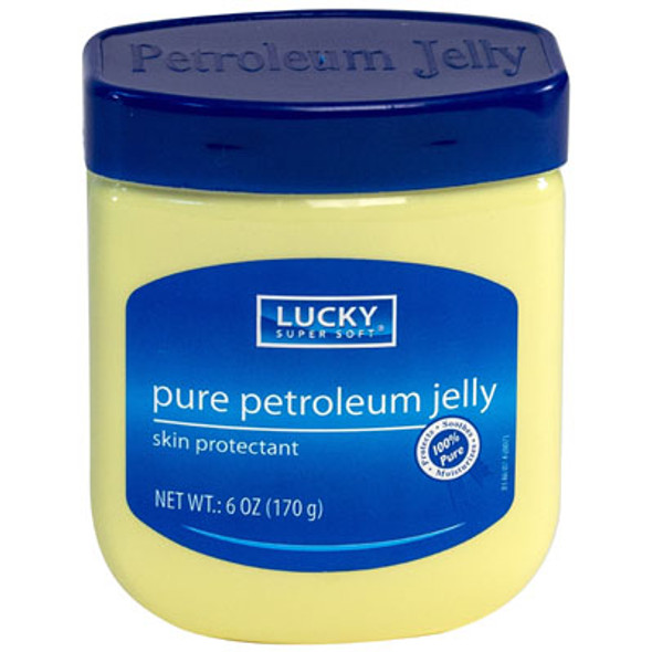 PETROLEUM JELLY 6OZ JAR REGULAR LUCKY PETROLEUM JELLY 6OZ JAR REGULAR LUCKY