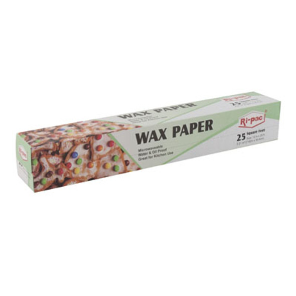 WAX PAPER 25 SQ FT12 IN X 25 FT WAX PAPER 25 SQ FT12 IN X 25 FT