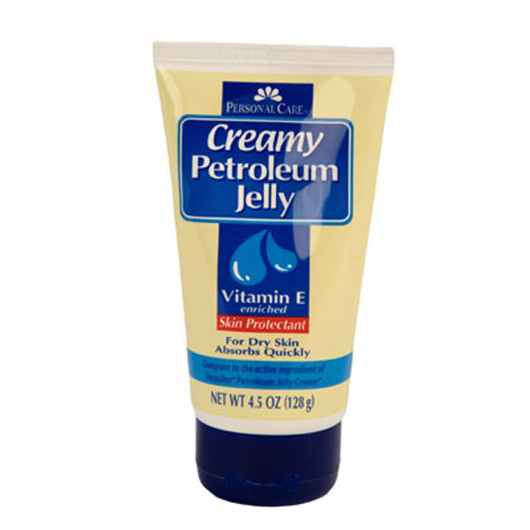 PETROLEUM JELLY CREAMY 4.5 OZ TUBE W/VITAMIN E PETROLEUM JELLY CREAMY 4.5 OZ TUBE W/VITAMIN E