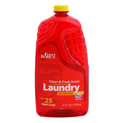 LAUNDRY DETERGENT LIQUID 32 OZ HI EFFICIENCY COMPATIBLE