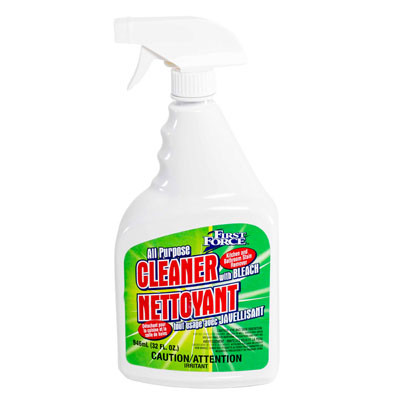CLEANER ALL PURPOSE 32 OZ W/BLEACH W/TRIGGER FIRST FORCE