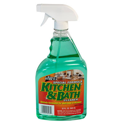 CLEANER ALL PURPOSE 32 OZ KITCHEN & BATH W/TRIGGER FIRST FORCE