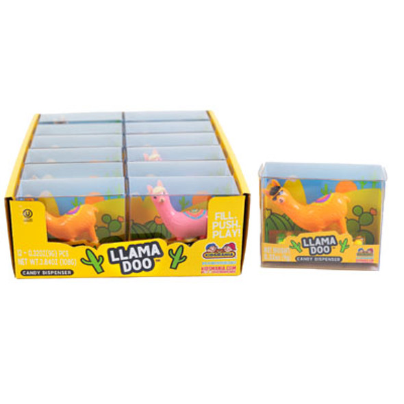CANDY LLAMA DOO 0.32 OZIN COUNTER DISPLAY CANDY LLAMA DOO 0.32 OZIN COUNTER DISPLAY