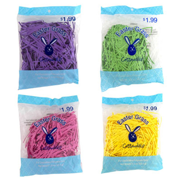 EASTER GRASS PAPER 1.5 OZ. ASSORTED PP $1.99 EASTER GRASS PAPER 1.5 OZ. ASSORTED PP $1.99