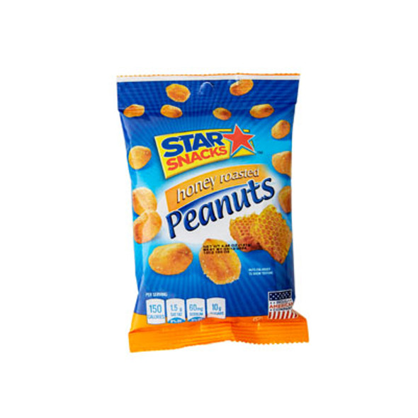 NUTS HONEY ROASTED PEANUT 4.5OZ
