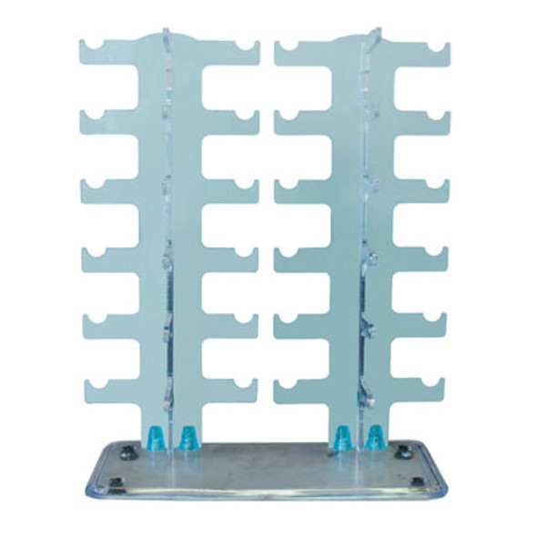 EYE GLASS RACK CLEAR PLASTIC HOLDS 12 PAIRS OF GLASSES EYE GLASS RACK CLEAR PLASTIC HOLDS 12 PAIRS OF GLASSES