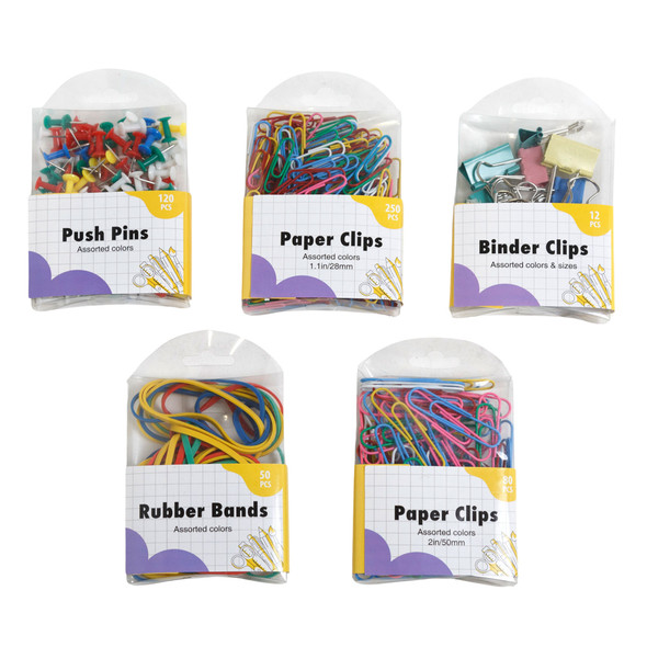 OFFICE STATIONERY SUPPLIES 5AST PEGGABLE PVC BOX/SLEEVE *NO CALIF SALES*