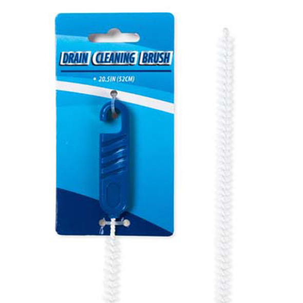 BRUSH DRAIN CLEANING 20.5IN L PLASTIC SLENDER HEAD CLEANING TCD BRUSH DRAIN CLEANING 20.5IN L PLASTIC SLENDER HEAD CLEANING TCD