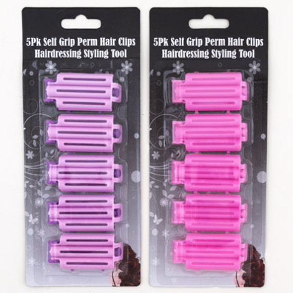 HAIR CLIP CRIMPER 5PK 2 AST COLORS HBA BLISTER CARD MULTIPLE SALE ITEM