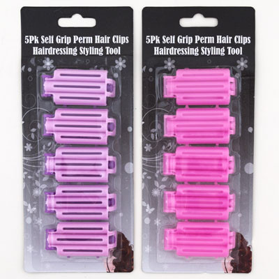 HAIR CLIP CRIMPER 5PK 2 AST COLORS HBA BLISTER CARD MULTIPLE SALE ITEM