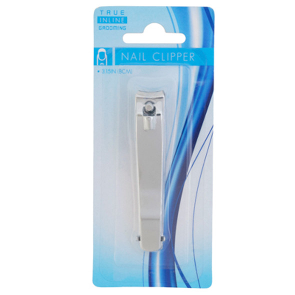 NAIL CLIPPER 3.15IN METAL W/FILE HBA BLISTER/12PC MDSG STRP NAIL CLIPPER 3.15IN METAL W/FILE HBA BLISTER/12PC MDSG STRP