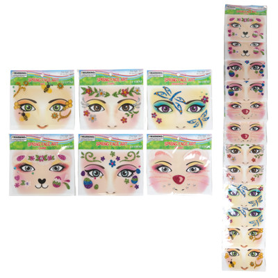 FACE ART SPRING 6AST STYLES ON 12PC MDSG STRIP