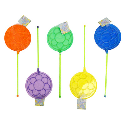 BUBBLE WAND 22IN L HANDLE W/TRAY 8IN D NETBAG W/HT