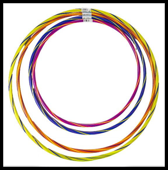 FUN HOOP STRIPED COLORS 4AST SIZES 20/22/26/28IN CASE CUT CARTON