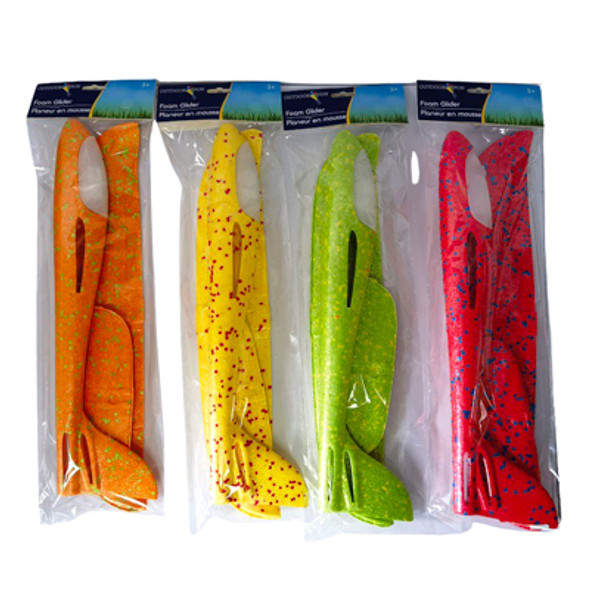 FOAM GLIDER COLOR CHANGE LITEUP COCKPIT 18.5 X19.3IN 4AST COLORS BAT INCL PBH