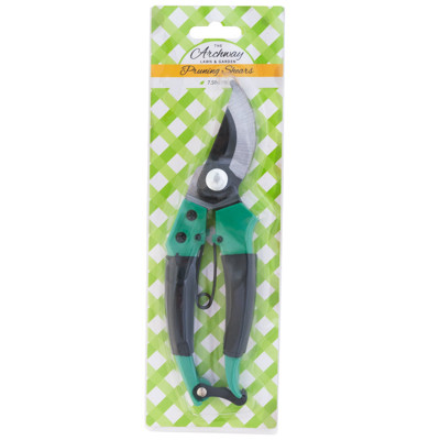 PRUNING SHEARS 7.5IN L METAL BLISTER CARD