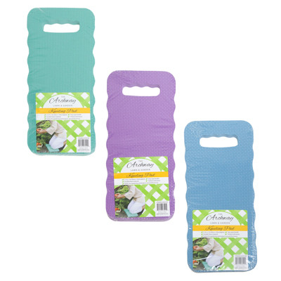 KNEELING PAD FOAM AST COLORS 15.5X7IN SHRINKWRAP/INSERT CARD NO AMAZON SALES