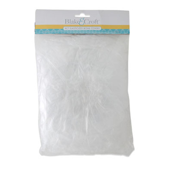 BOWL COVERS 9CT TRANSPARENT PE ELASTICIZED 3 SIZES PER PK EQUAL ASSORTED IN PK/B&C PBH