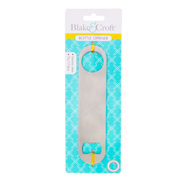 BOTTLE OPENER BARTENDER STAINLESS STEEL 7IN