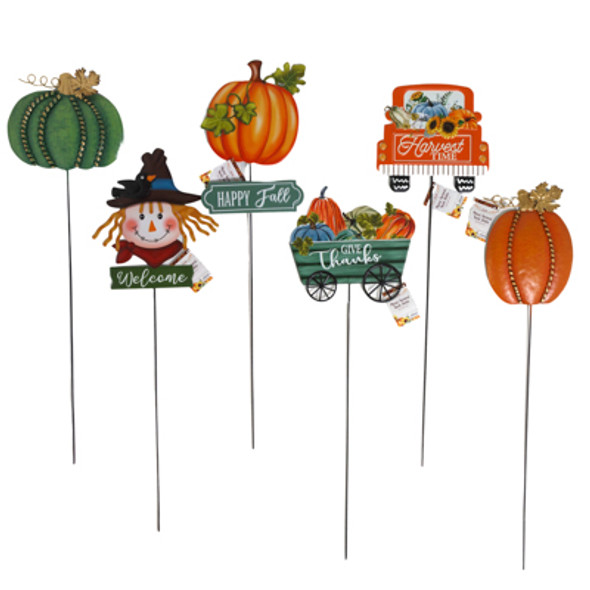 YARD STAKE METAL HARVEST 6AST 24IN/HARVEST HT YARD STAKE METAL HARVEST 6AST 24IN/HARVEST HT