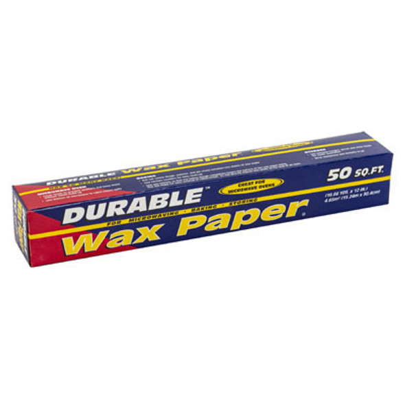 WAX PAPER 50 SQ FT 12IN X 50 FT#3006005