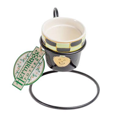 CANDLE HOLDER WIRE STAND BLACK WIRE STAND