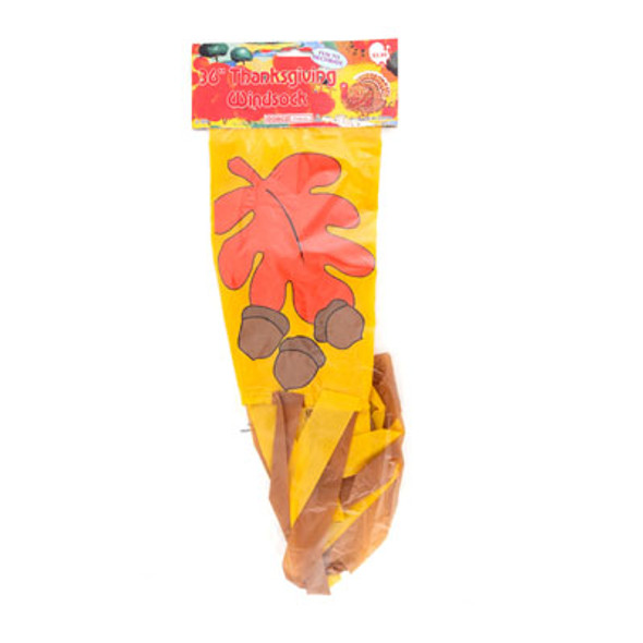 WINDSOCK 36IN THANKSGIVING  PP $3.99