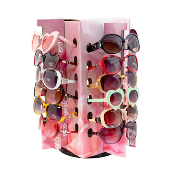 SUNGLASSES LADIES ASSORTEDSPINNING COUNTER DISPLAY
