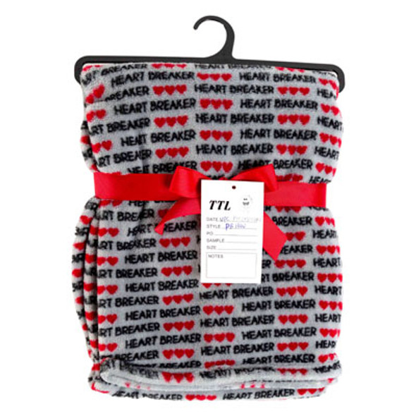 PET BLANKET HEART BREAKER GRAY 30 X 40 ON HANGER *19.99* PET BLANKET HEART BREAKER GRAY 30 X 40 ON HANGER *19.99*