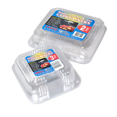 SNAP LOCK & GO CONTAINERS IN DSPLY 40 SML 3 CT, 36 LGE 2 CT MADE IN USA