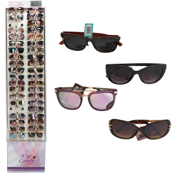 SUNGLASS DELUXE ASSORTMENT180PC PPD FLOOR DISPLAY $19.99