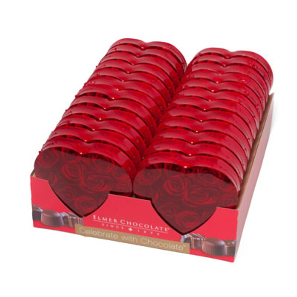 VALENTINE CANDY CHOCOLATE HEART ROSE BOUQUET 2.0 OZ PDQ