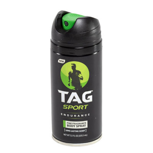 BODY SPRAY 3.5 OZ ENDURANCE TAG SPORT AEROSOL BODY SPRAY 3.5 OZ ENDURANCE TAG SPORT AEROSOL