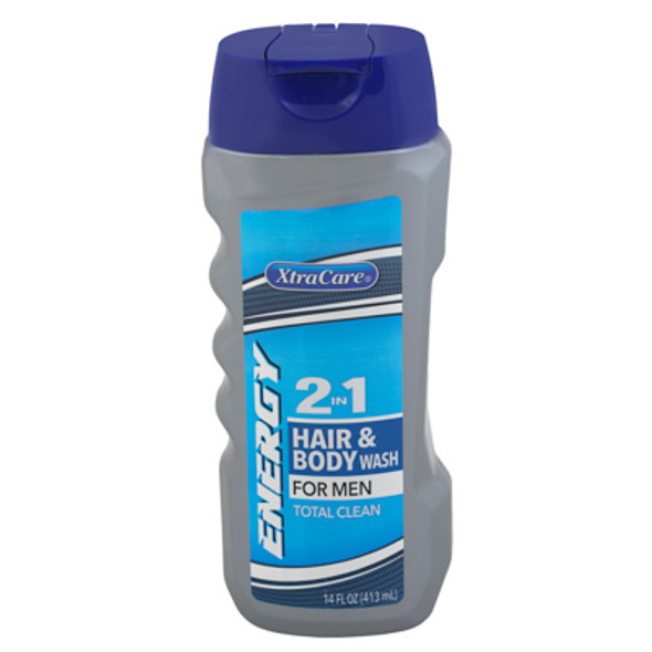 HAIR/BODY WASH FOR MEN 14OZ 2IN1 ENERGY