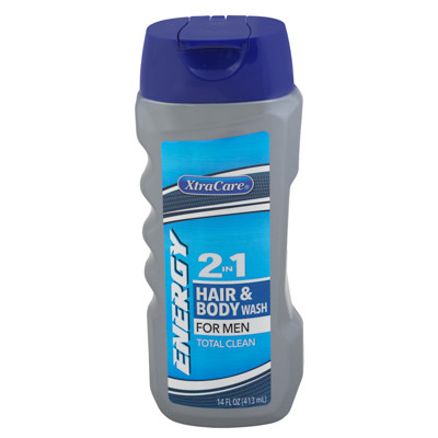 HAIR/BODY WASH FOR MEN 14OZ 2IN1 ENERGY